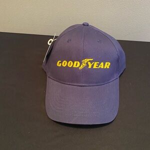 New Navy Blue Goodyear Adjustable Hat